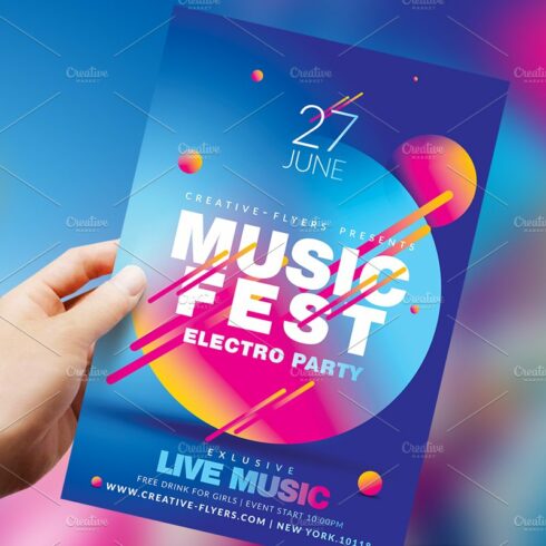 Music Festival Flyer and Posters cover image.
