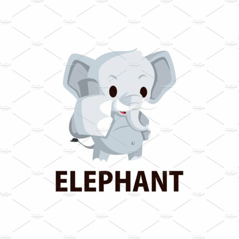 elephant thump up mascot character cover image.