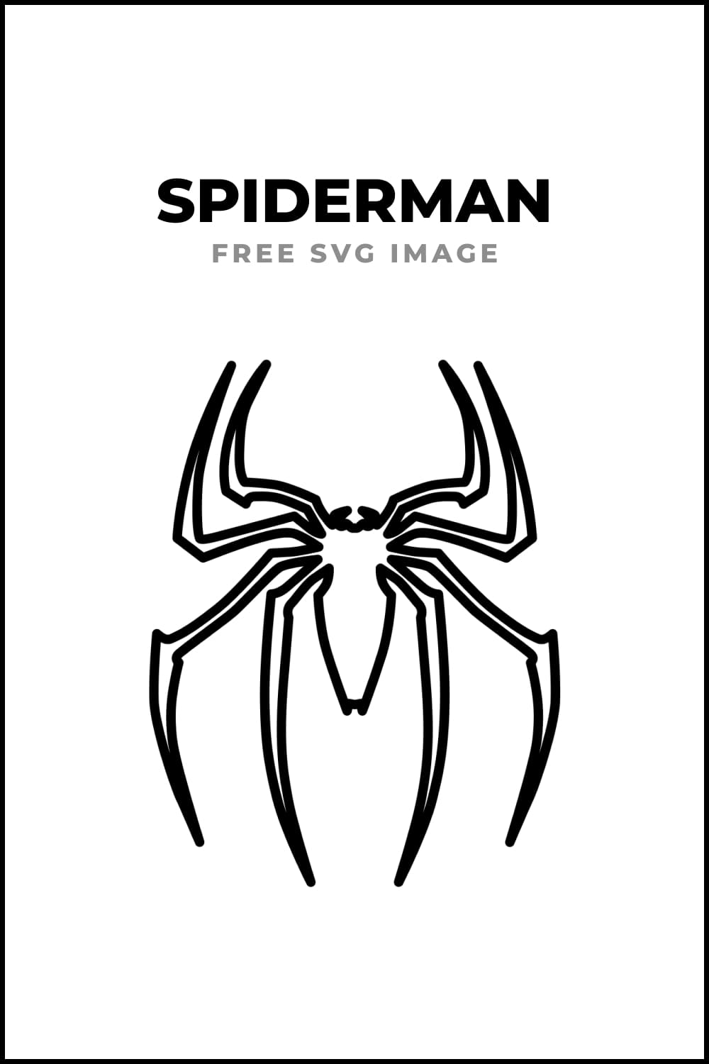 spiderman logo drawings