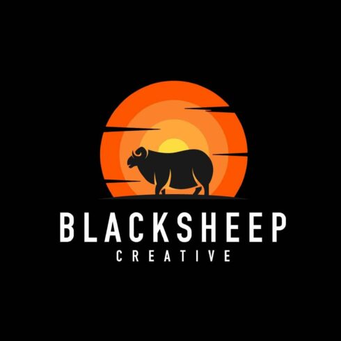 silhouette black sheep logo cover image.