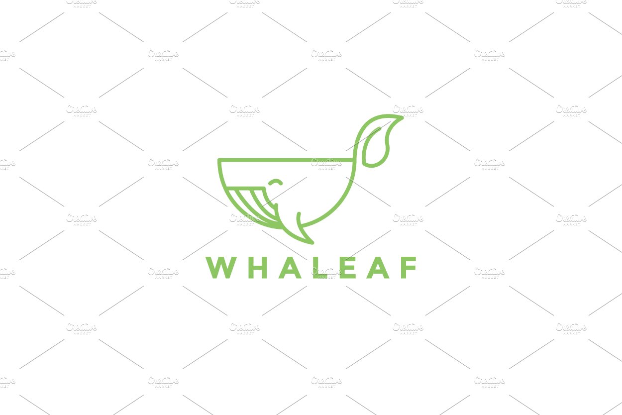 orca whale lines with leaf logo cover image.