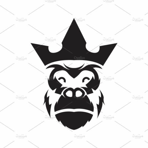 face gorilla black with crown logo cover image.