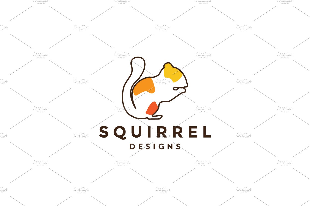 abstract colorful squirrel logo cover image.