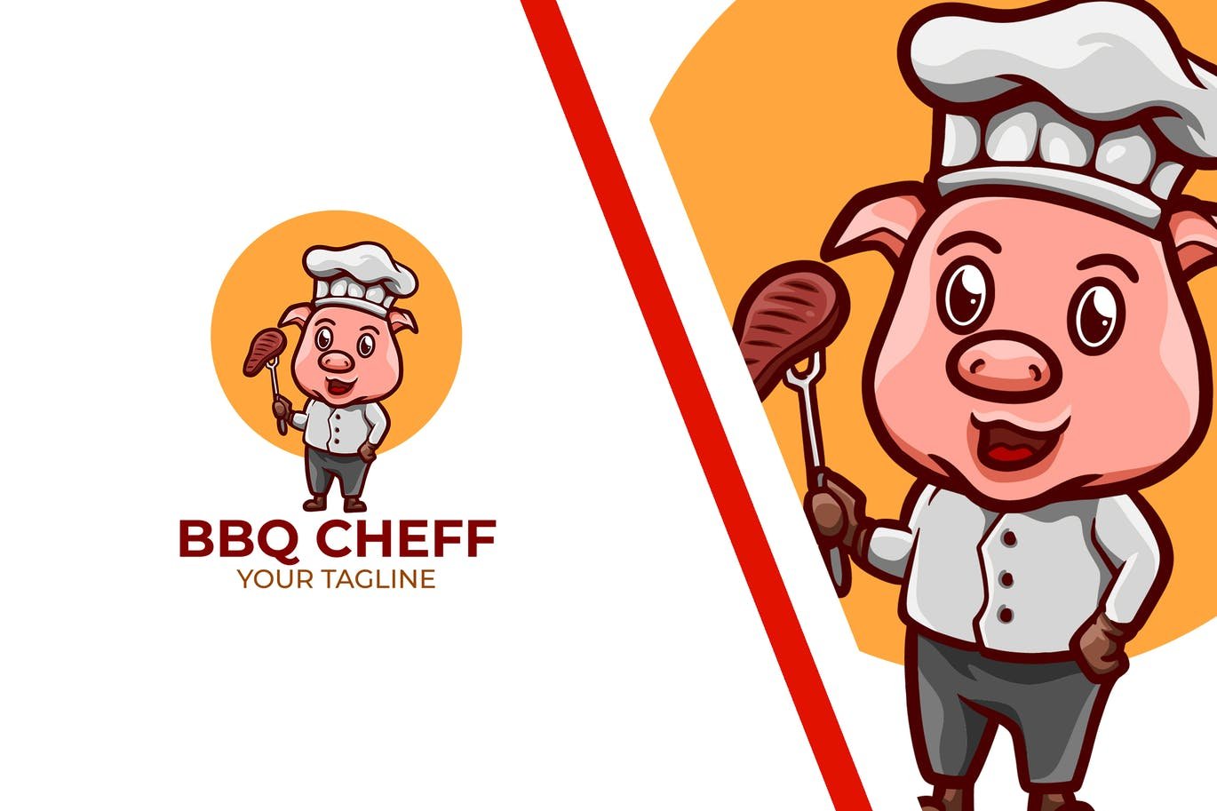 BBQ Chef Mascot cover image.