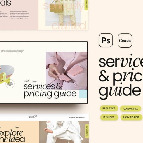 MIEL / Services and Pricing Guide cover image.