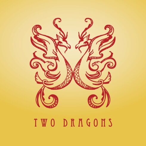 Dragon twins and fanciful butterfly cover image.