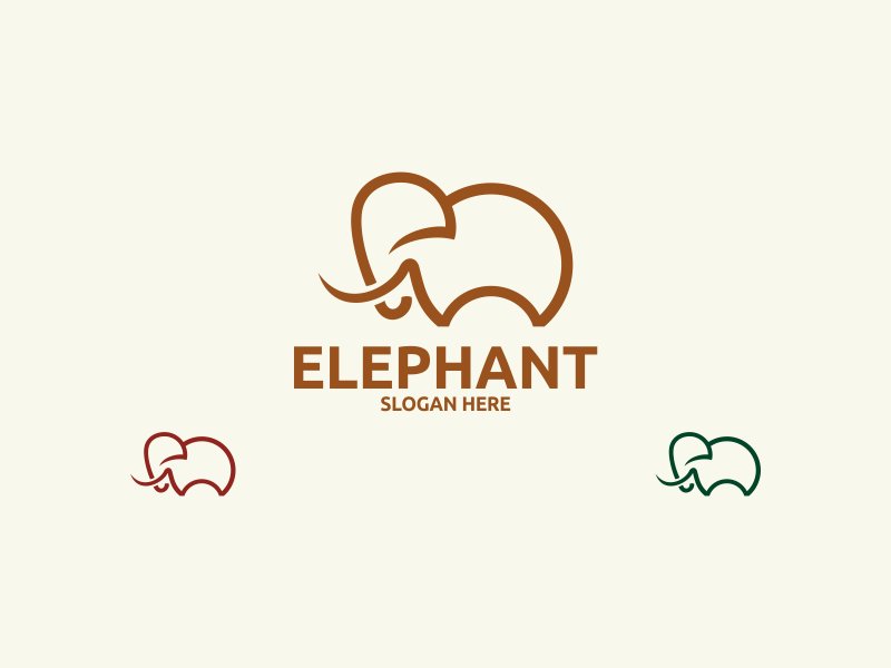 Elephant Logo preview image.