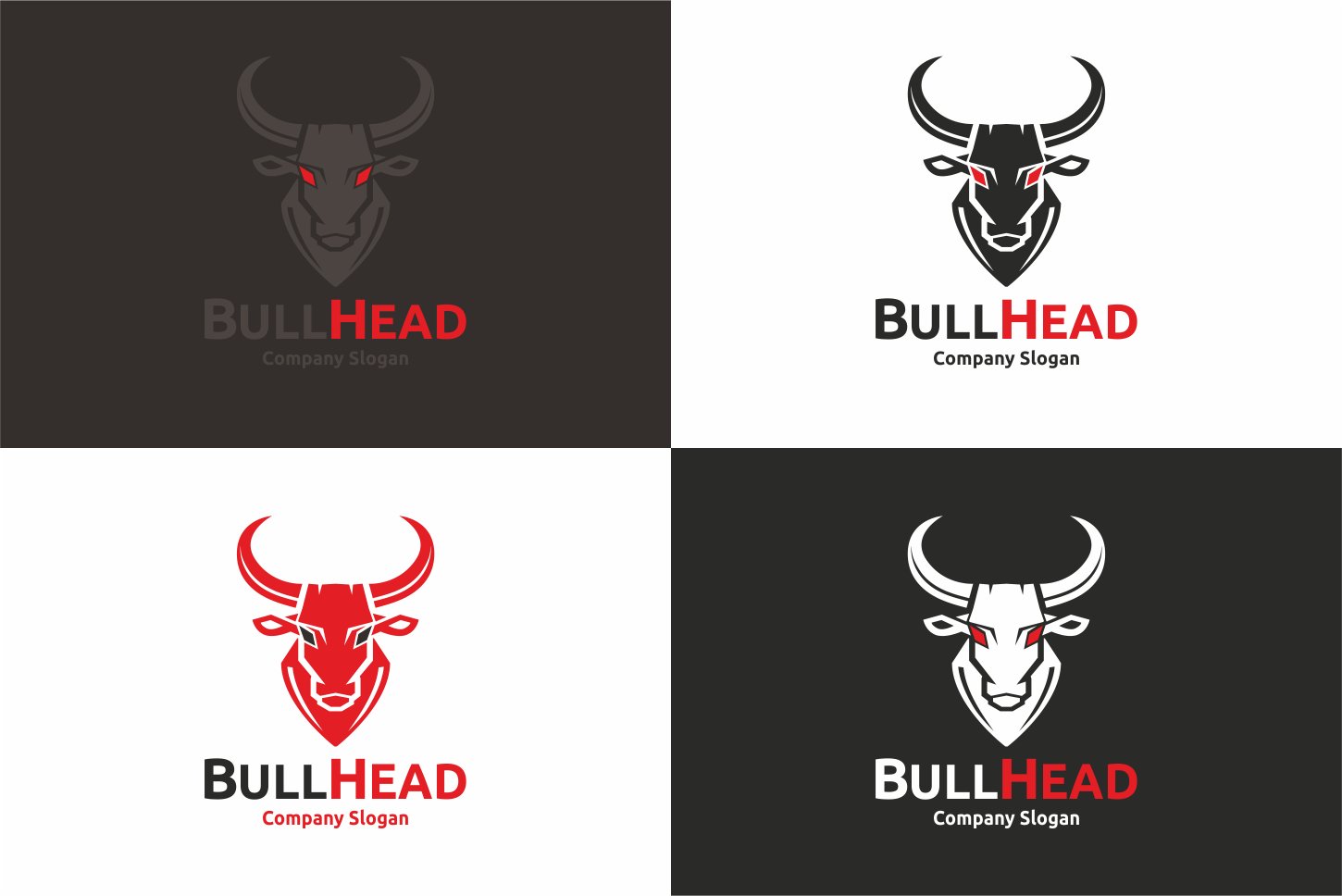 Bull Head Logo preview image.