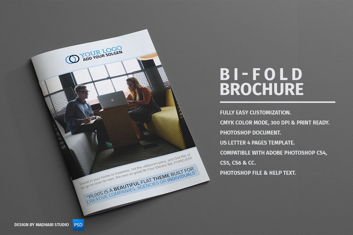 Corporate Bifold Brochure Vol 02 preview image.