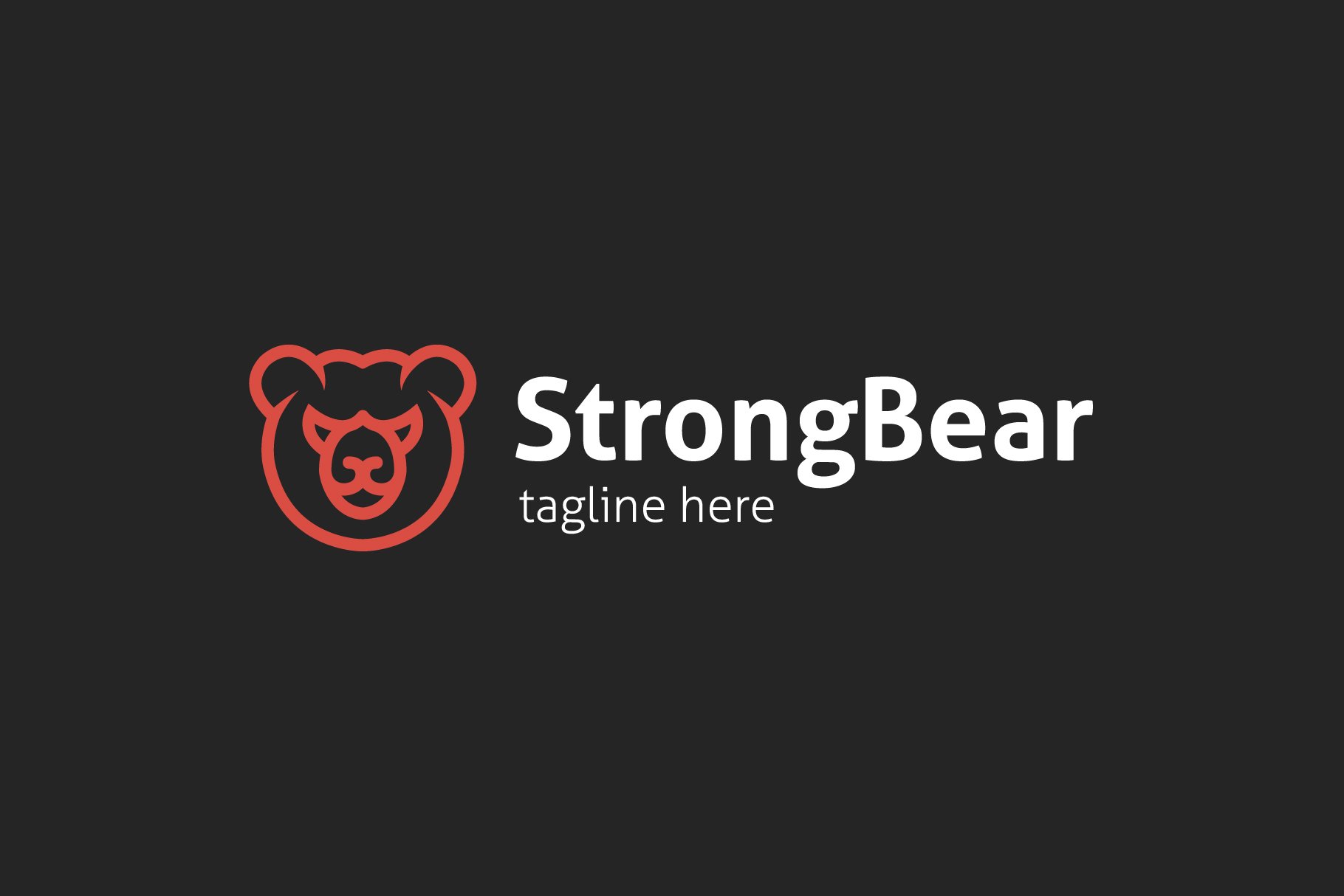 Strong Bear Logo cover image.