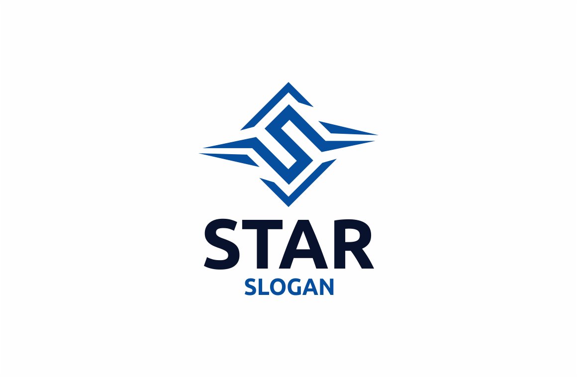 S Letter Star Logo cover image.