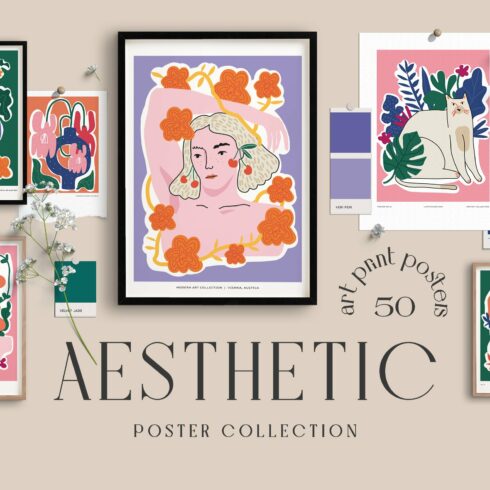 Aesthetic Prints Posters cover image.