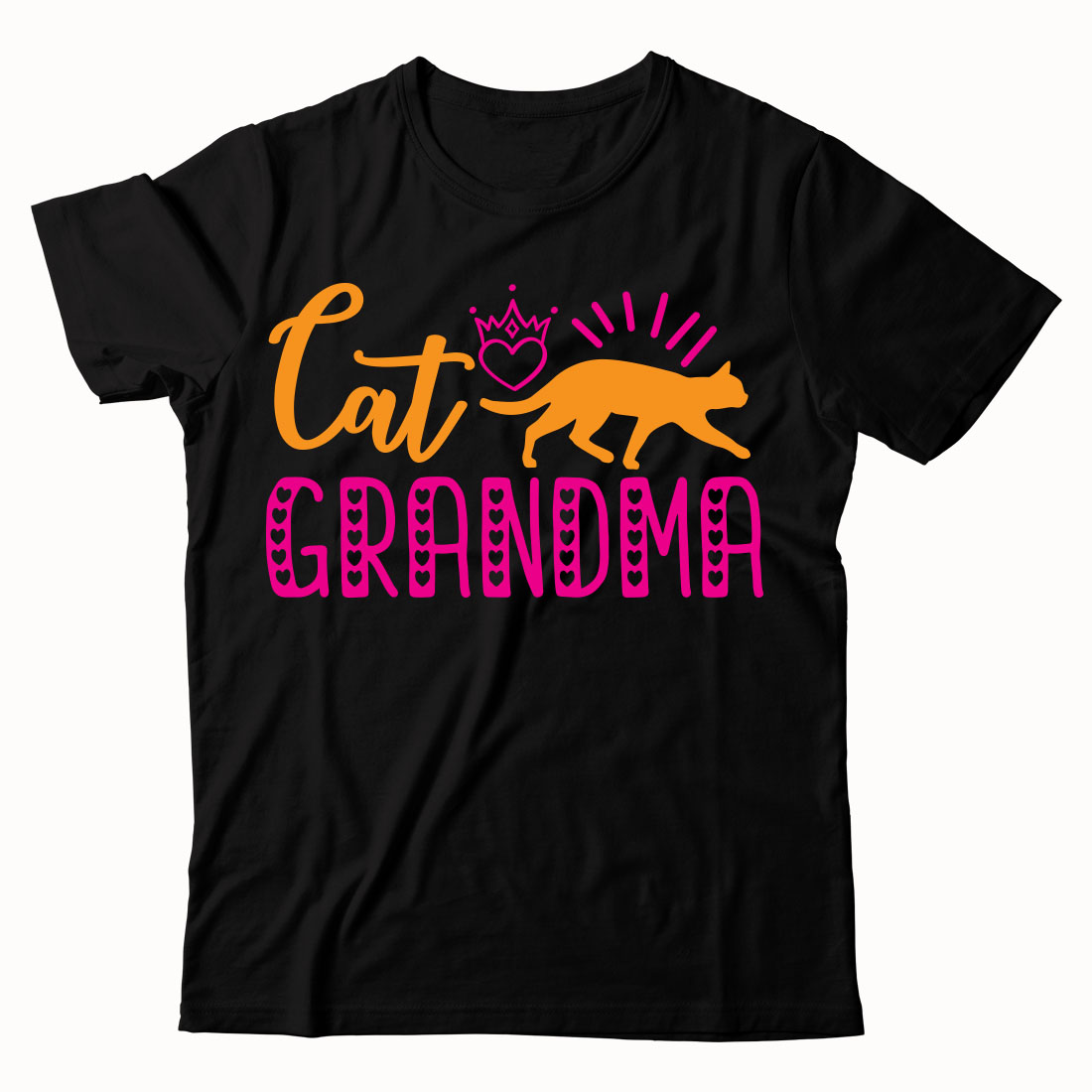 Black t - shirt that says eat grandma.