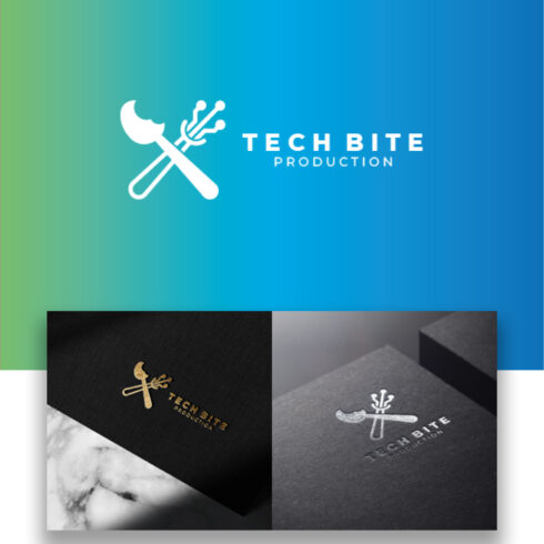 Tech Bite Logo Design cover image.
