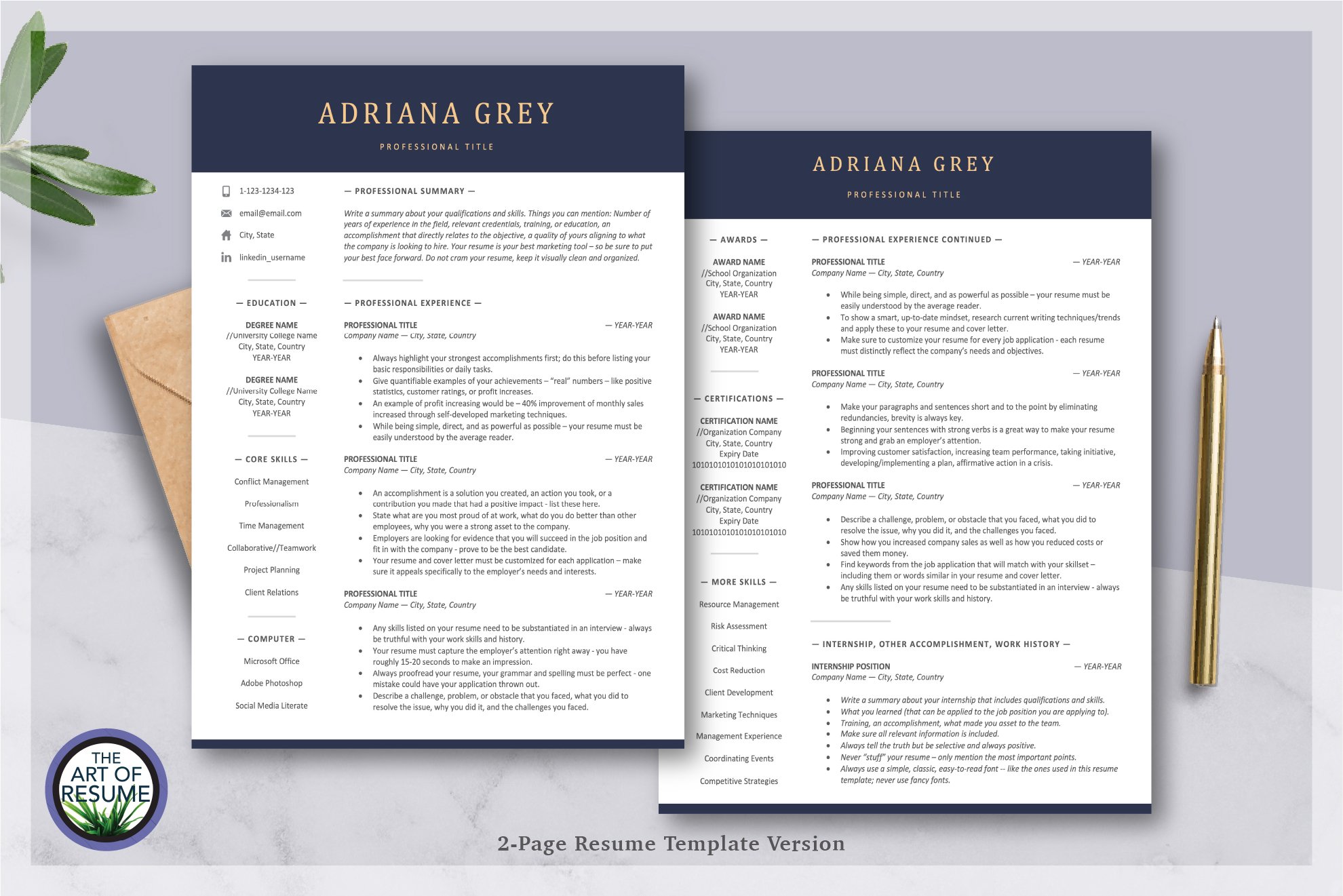 3 resume template design 204