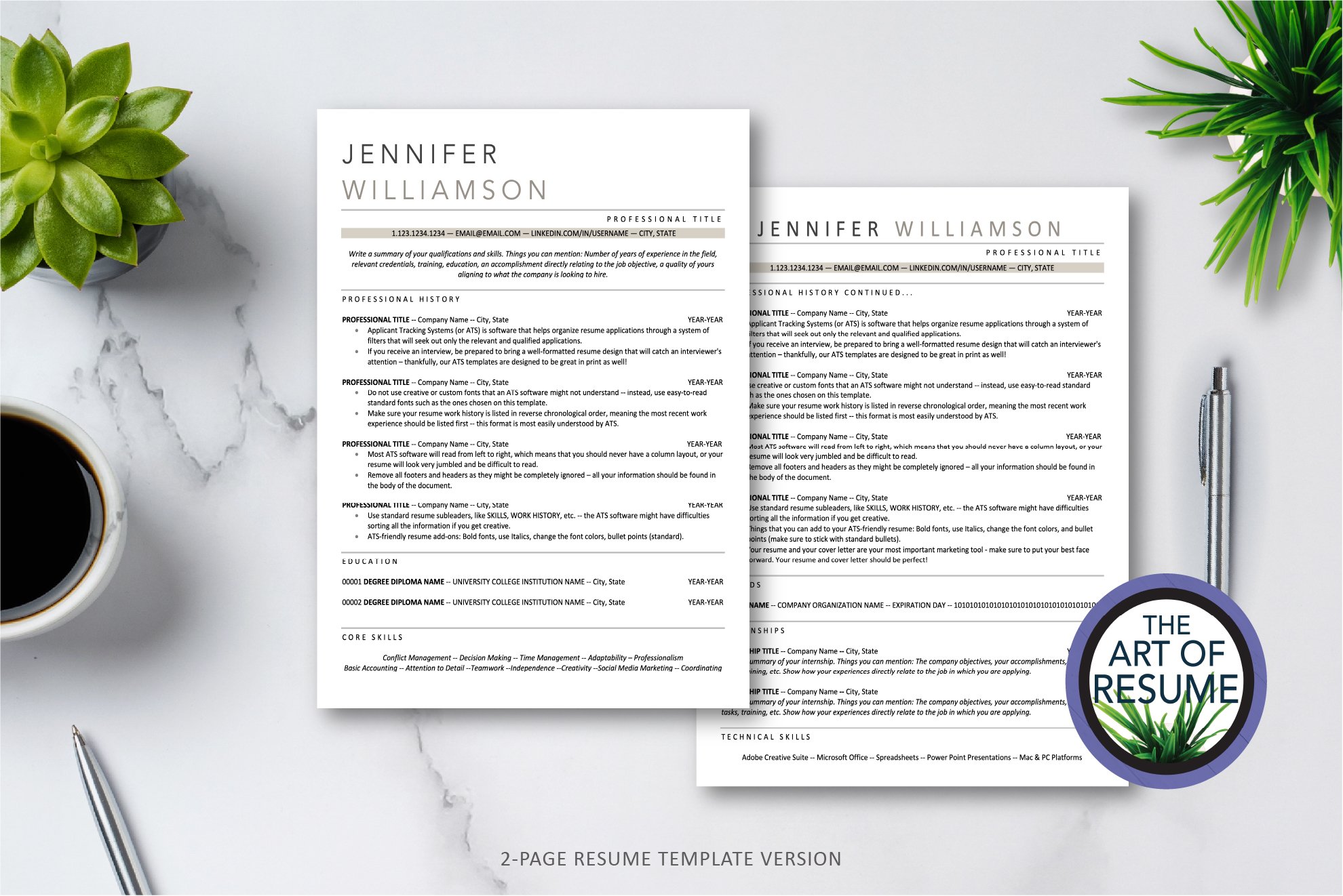 3 two resume template 749