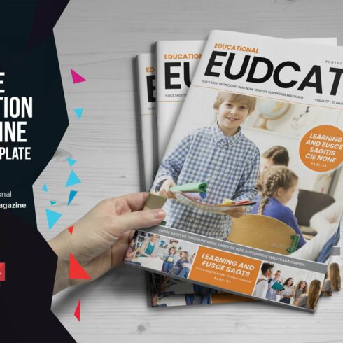 Education Magazine Brochure v1 cover image.