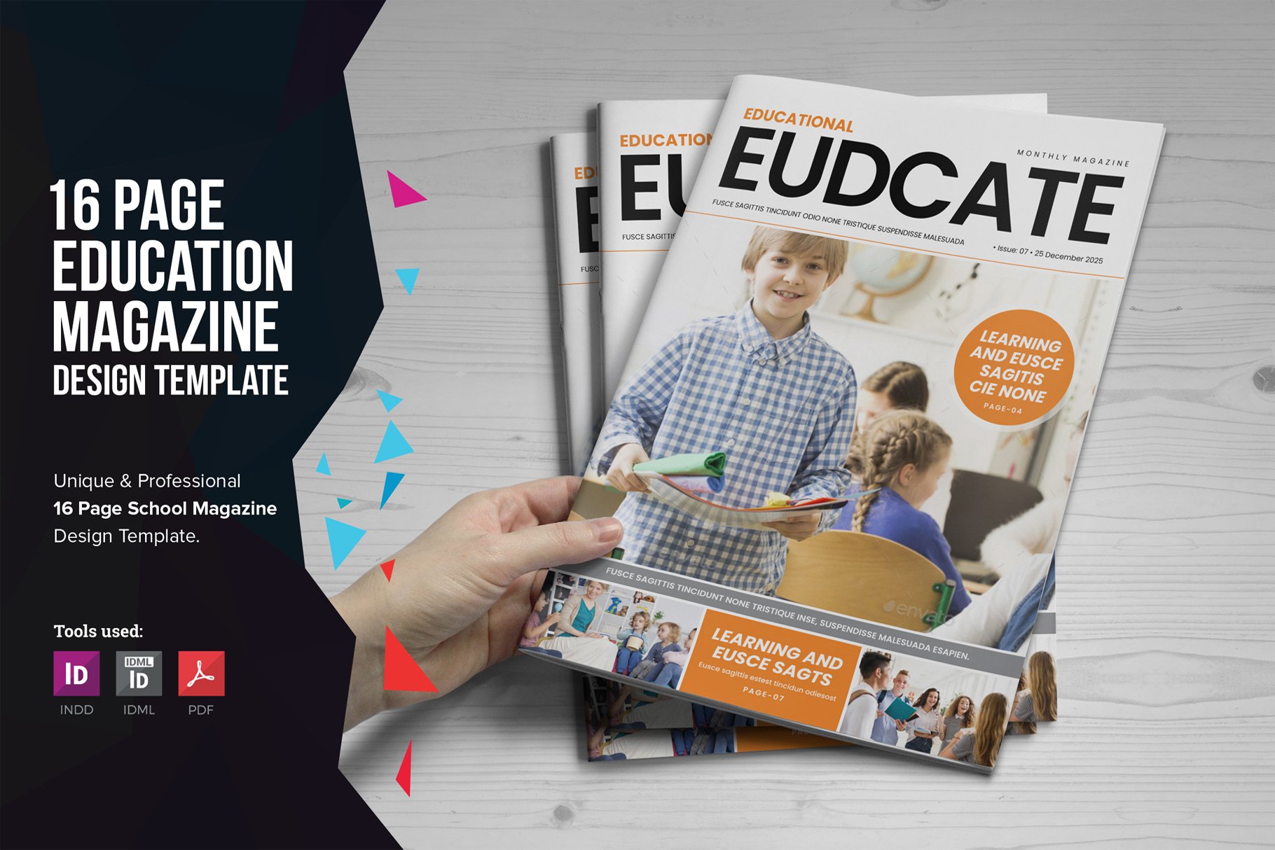 Education Magazine Brochure v1 cover image.