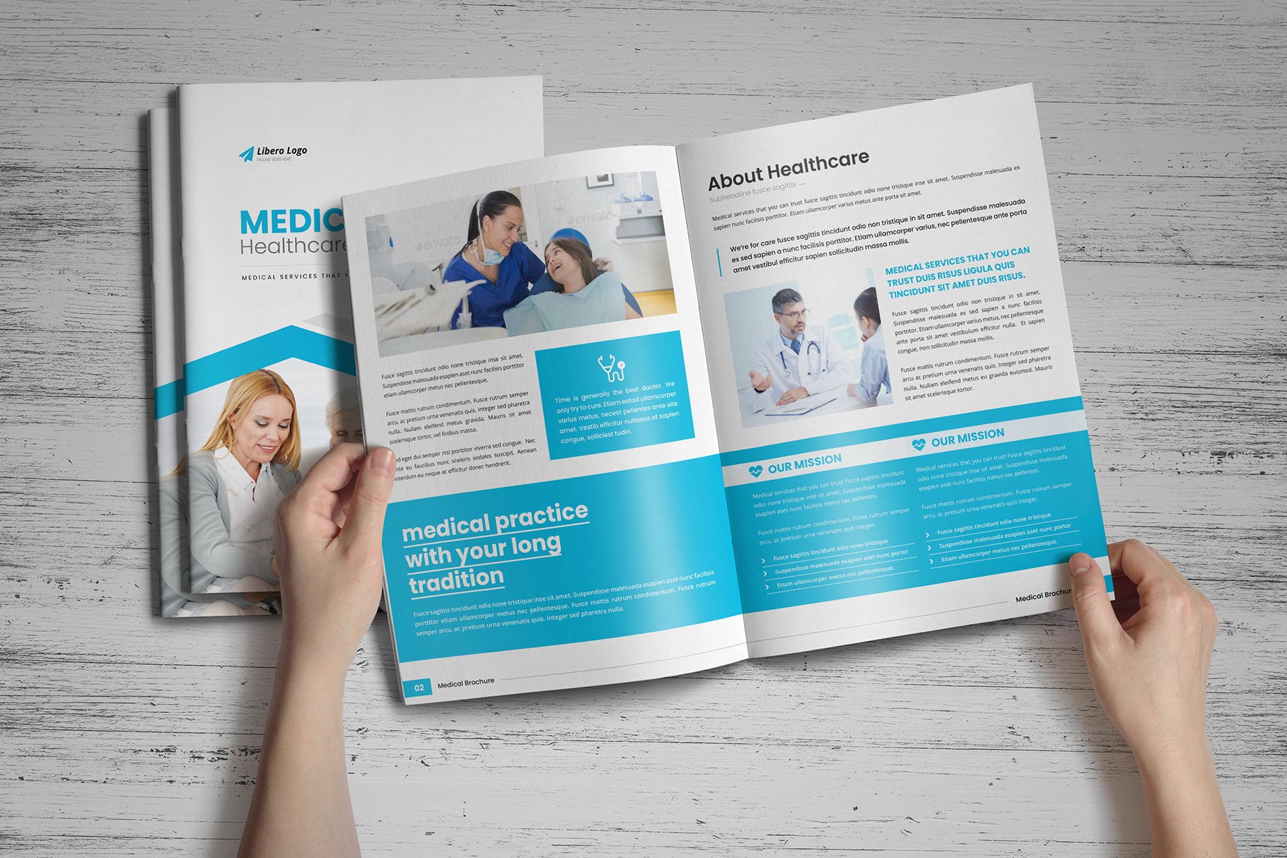 Medical HealthCare Brochure v6 preview image.
