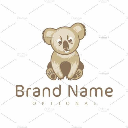 Koala Character Custom Logo cover image.