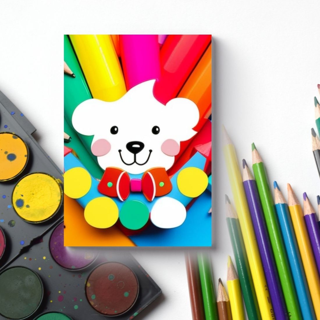 Make your children's book pop with our colorful KDP covers cover image.