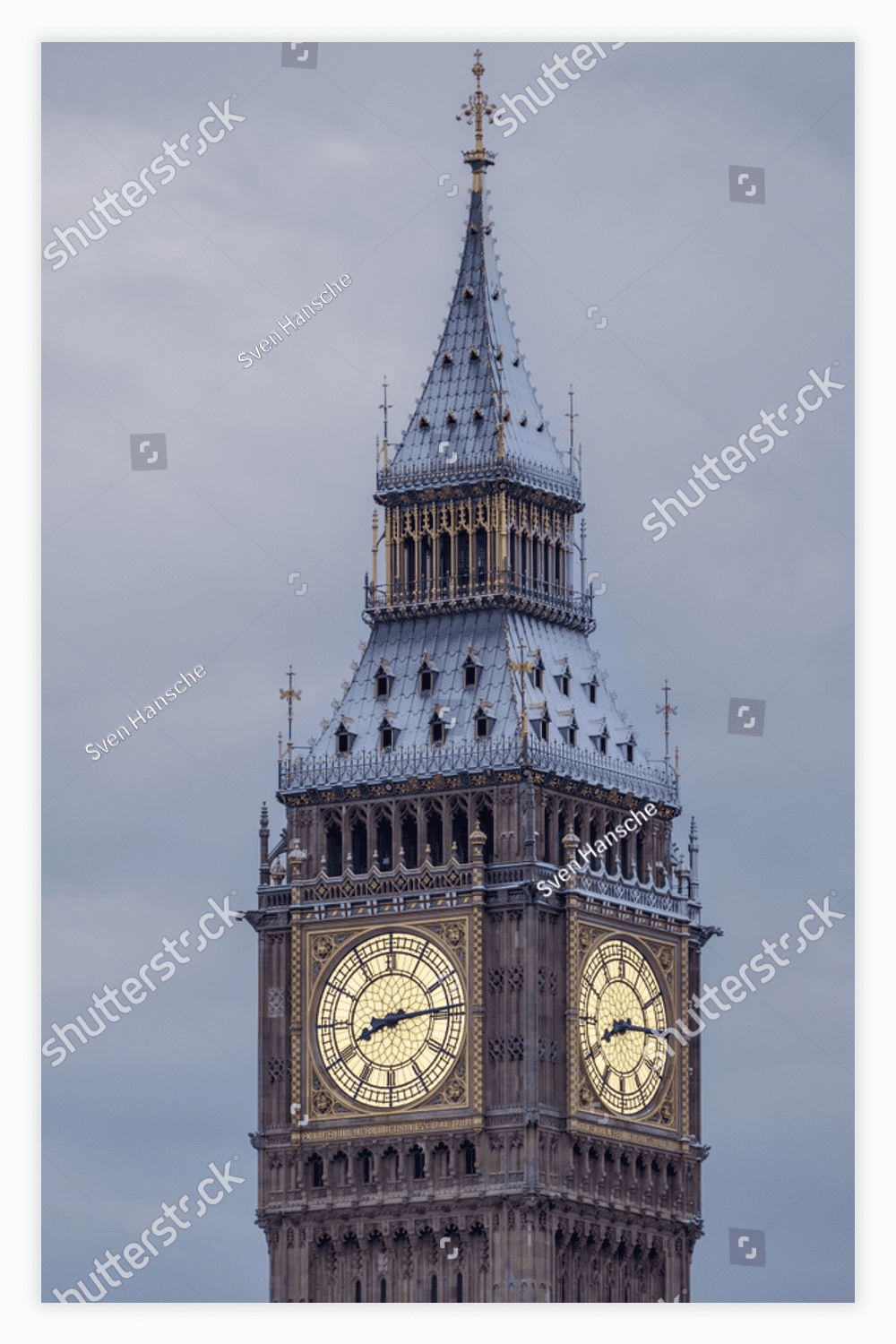 The big ben clock tower towering over the city of london.