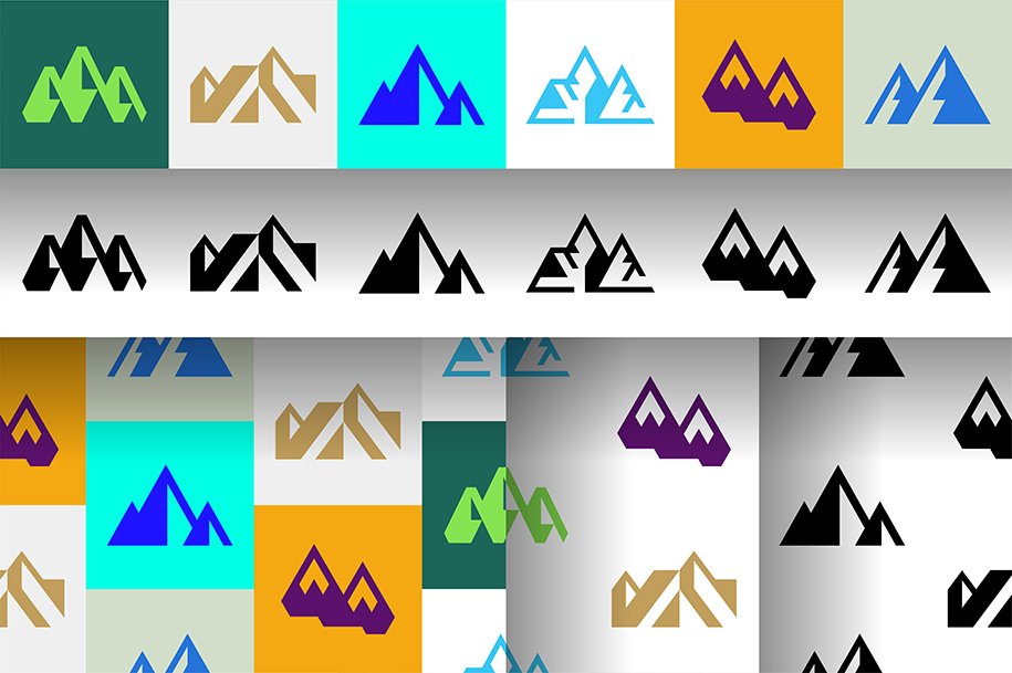 Mountain Set + pattern cover image.