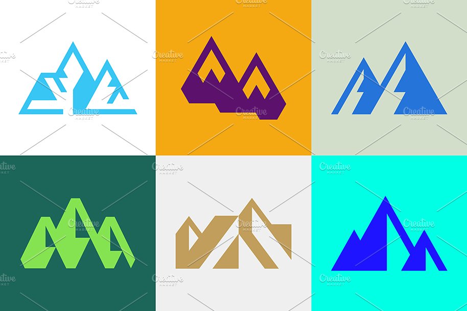 Mountain Set + pattern preview image.