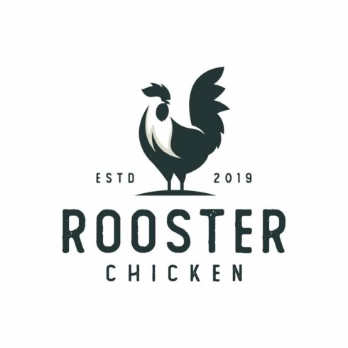 Rooster logo emblem cover image.