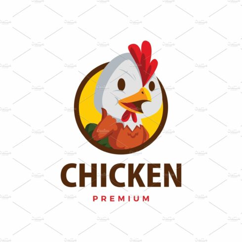 chicken thumb up mascot character cover image.