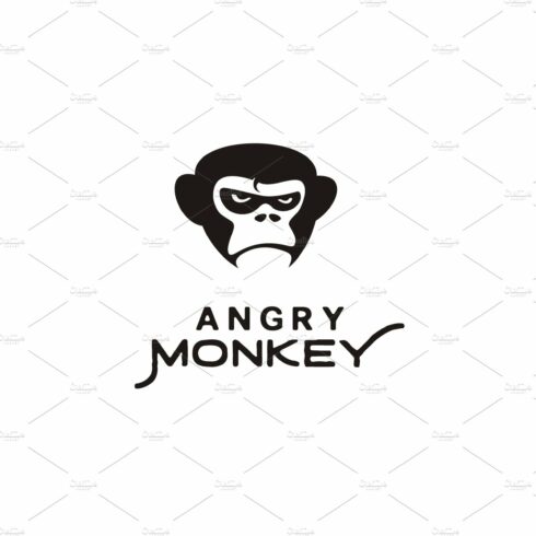 Angry Gorilla Monkey Logo illustrate cover image.