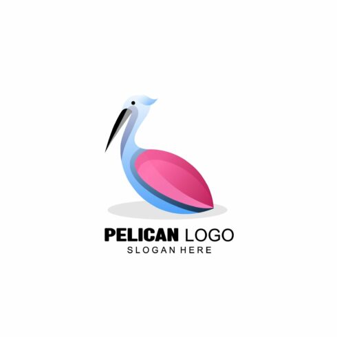 illustration art pelican design icon cover image.