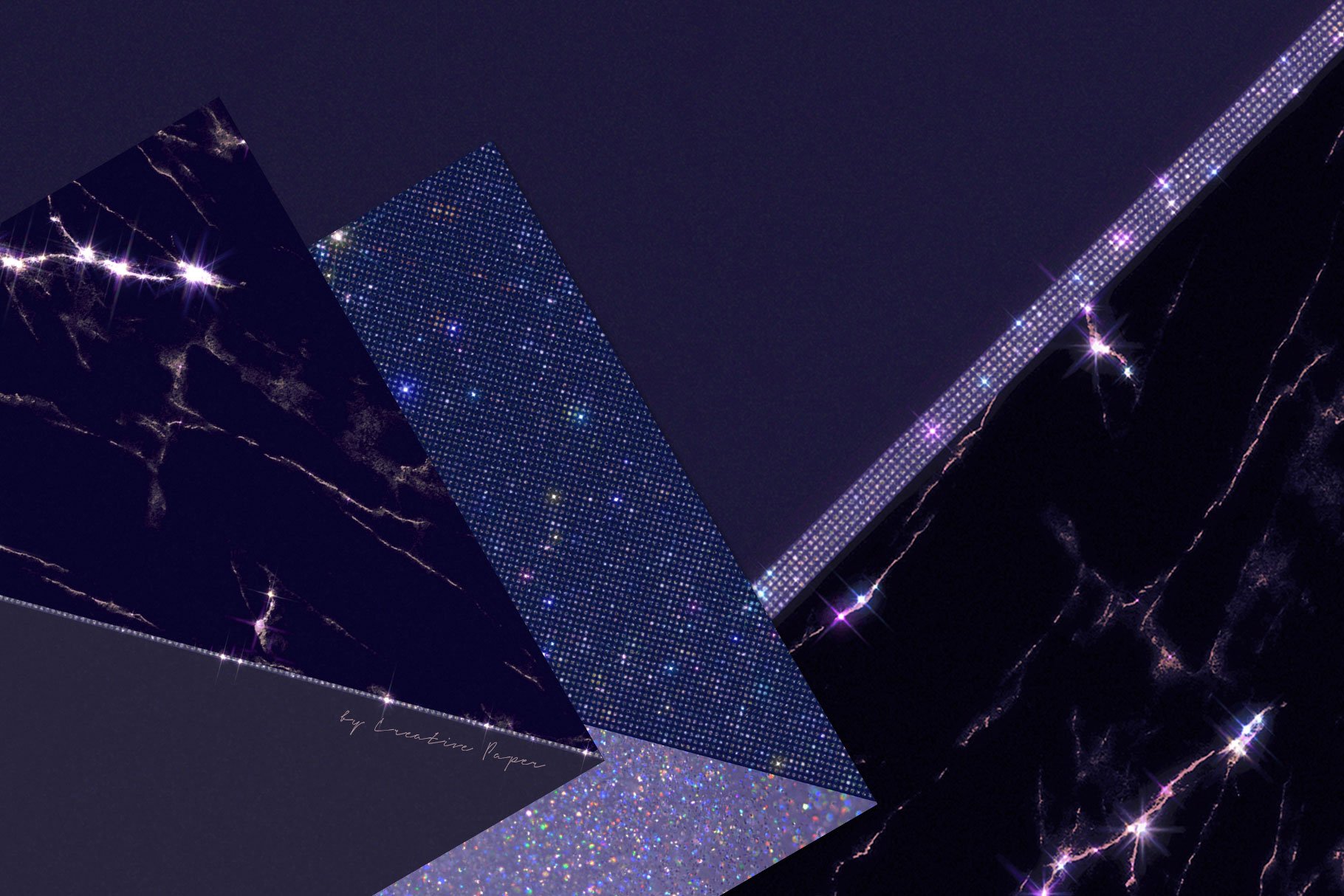 Glitzy Marble Textures preview image.