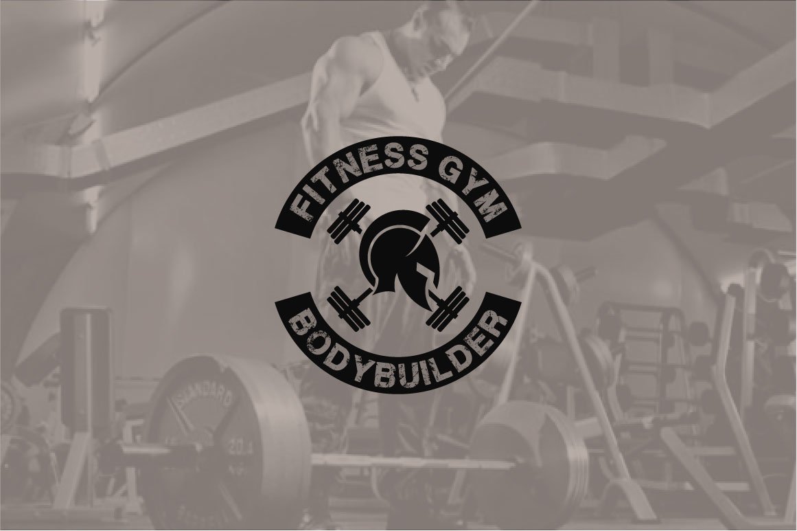 FITNESS GYM- BADGES AND LOGOS VOL 7 preview image.