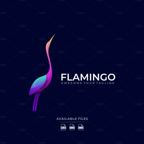 flamingo logo cover image.