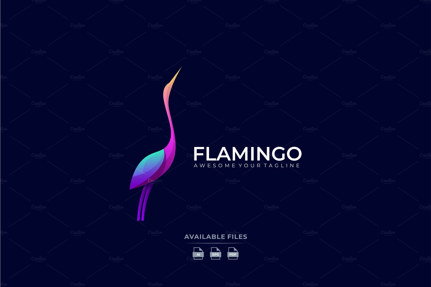 flamingo logo cover image.