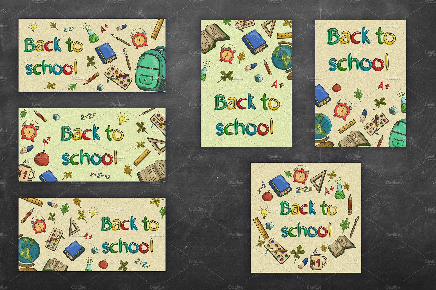 Back to school. Big set preview image.