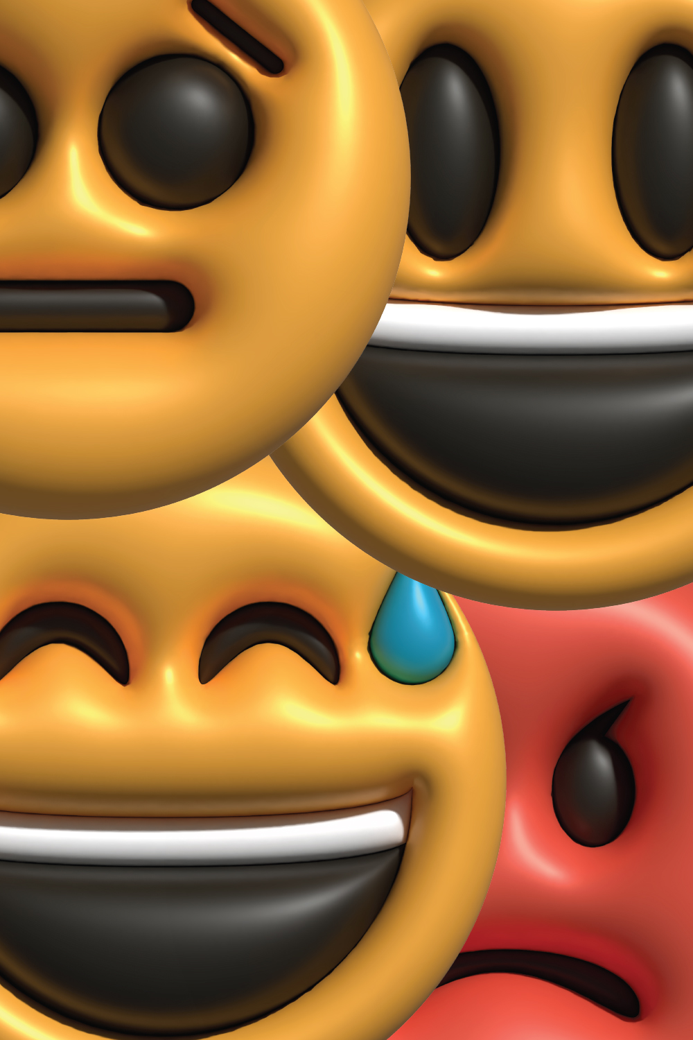 3D Emoticon 3 pinterest preview image.