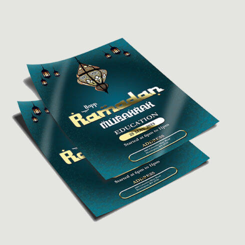 Ramadan Poster/Flyer design cover image.