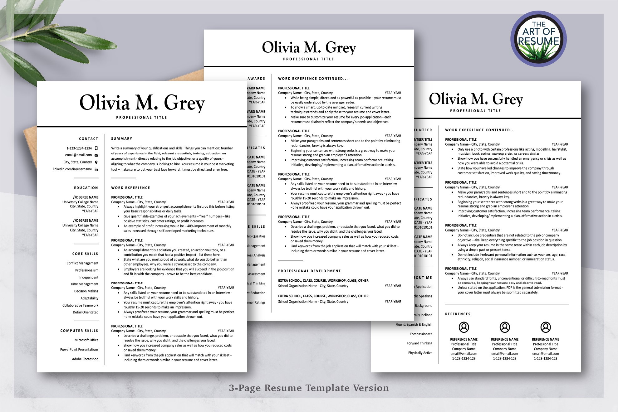 4 resume template resume template design 980