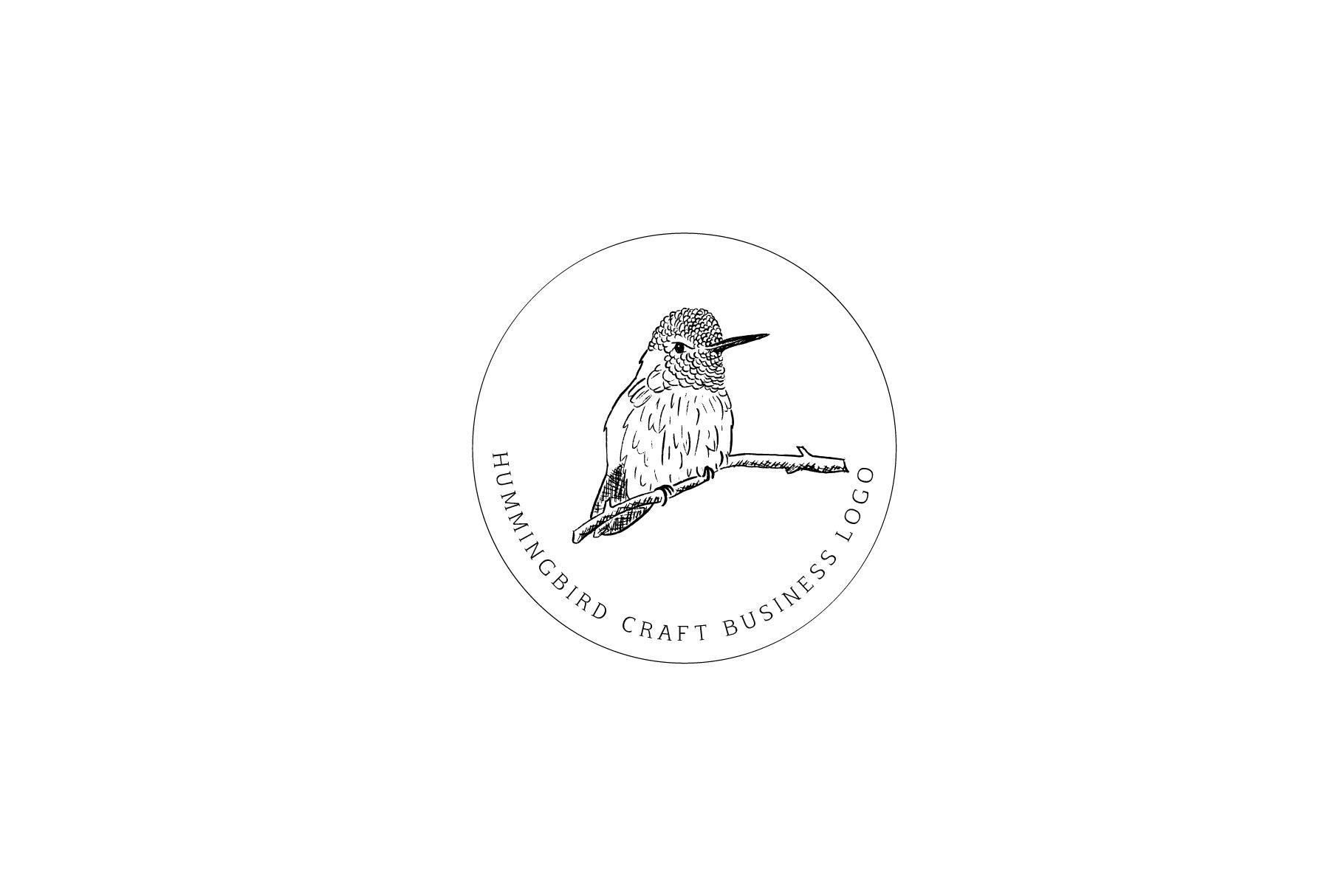 Hummingbird Logo 8 preview image.