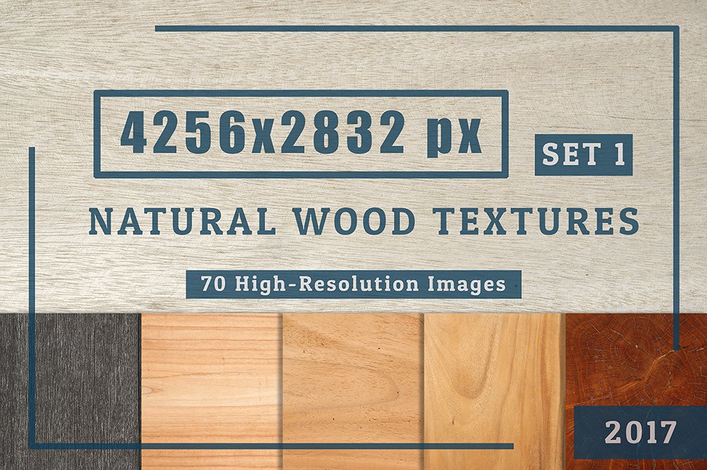 70 Natural Wood Table Textures Set 1 preview image.