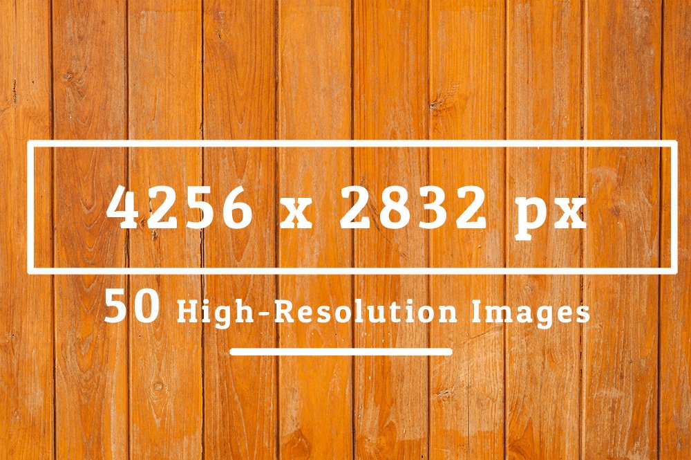50 Wood Texture Background Set 05 preview image.