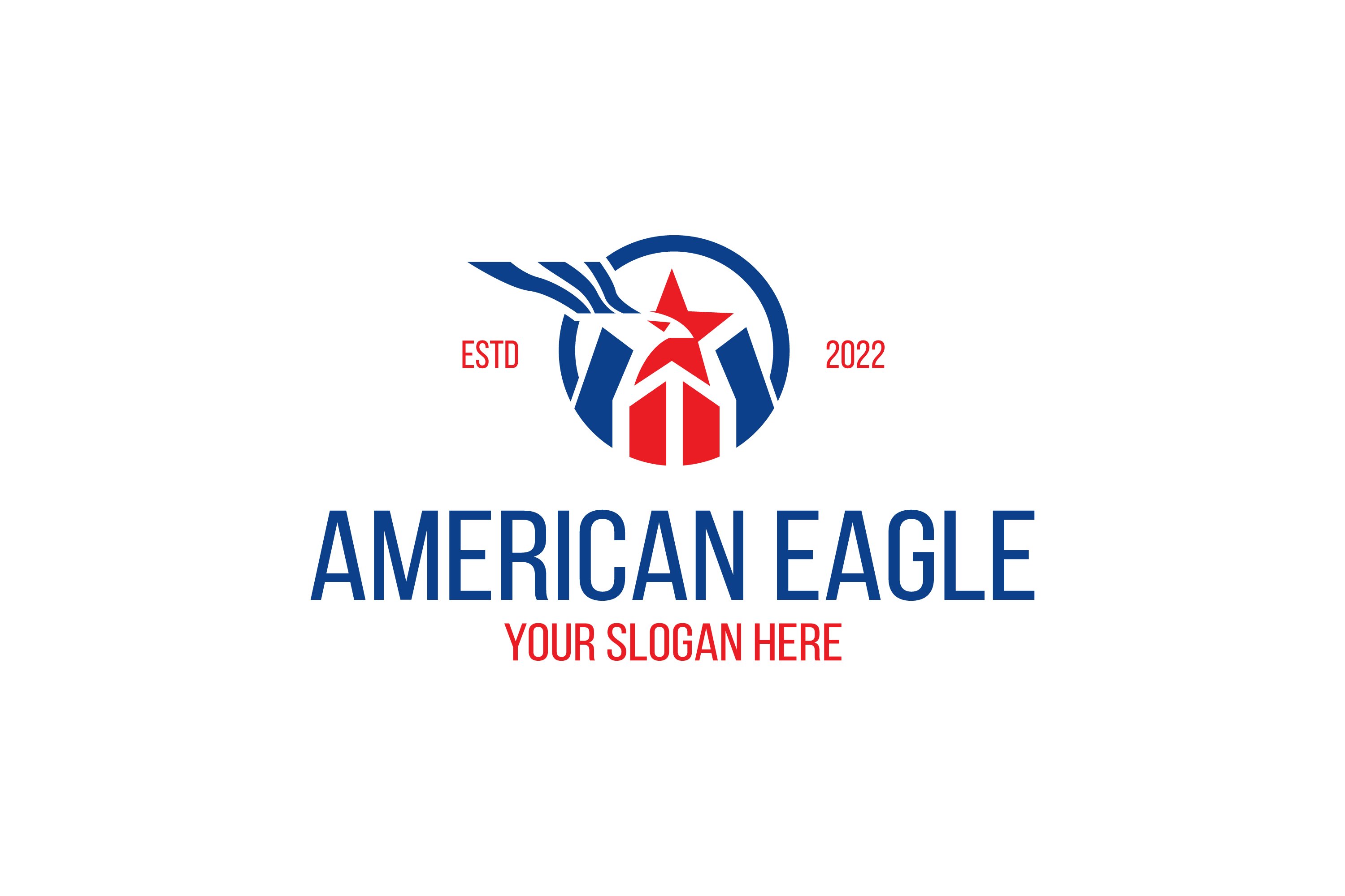 Symbol Military American Eagle Logo cover image.