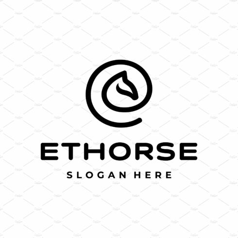 Horse Letter E Logo cover image.
