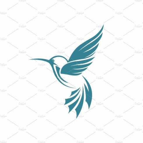 Hummingbird Logo Design Vector cover image.