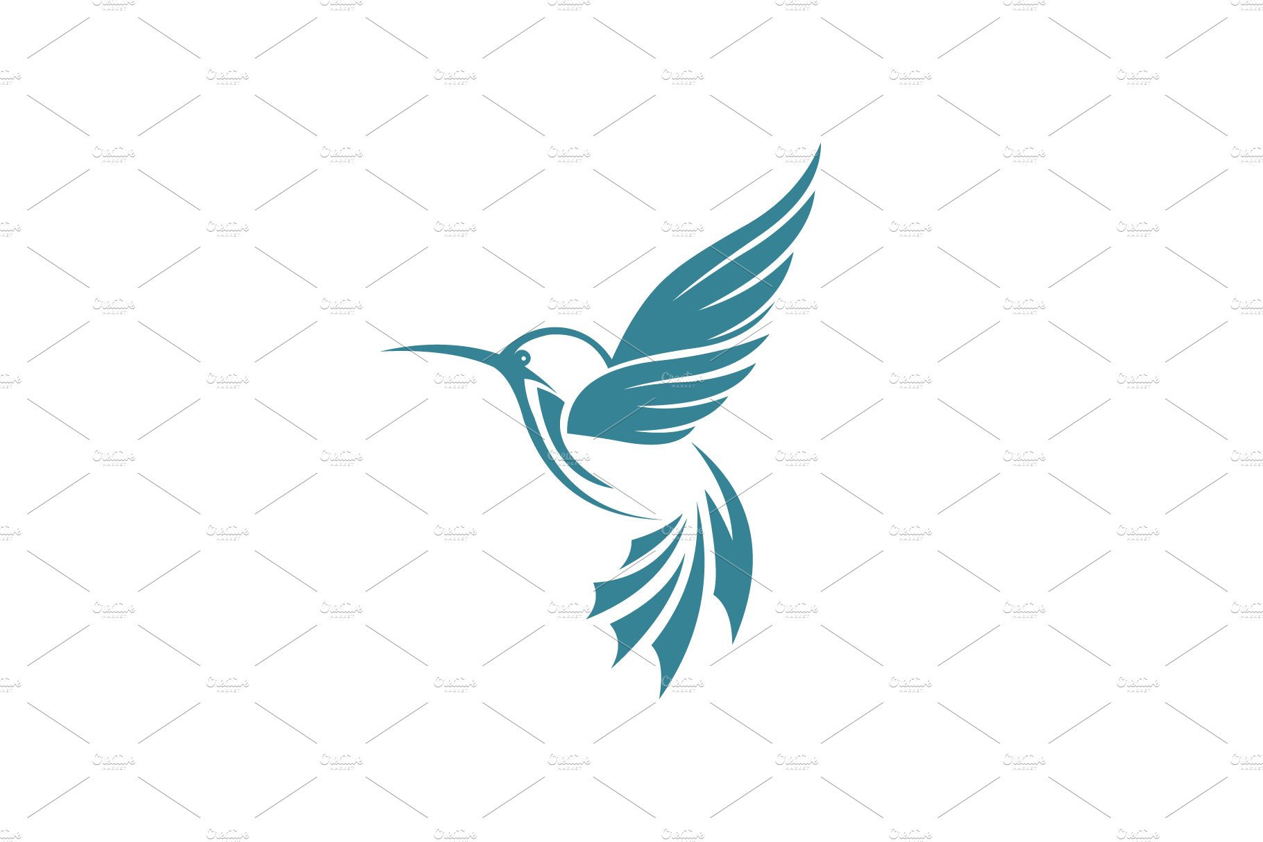 Hummingbird Logo Design Vector cover image.