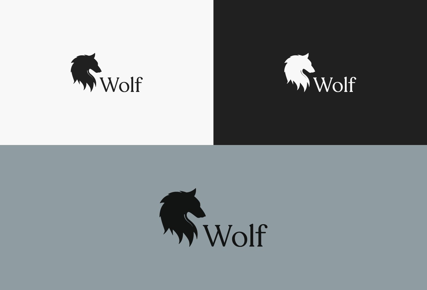 Wolf Logo preview image.