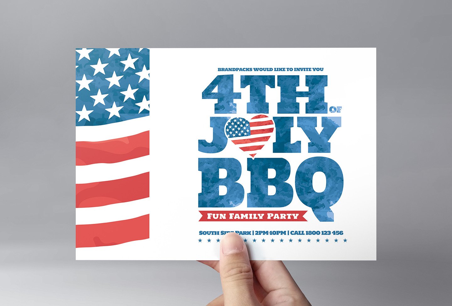 4th of july flyer template 242