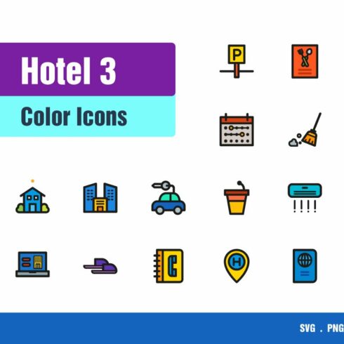 Hotel Icons cover image.